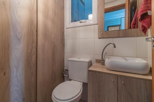 Lavabo de apartamento à venda com 3 quartos, 142m² em Menino Deus, Porto Alegre