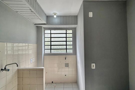 Área de Serviço de apartamento à venda com 2 quartos, 45m² em Rondônia, Novo Hamburgo