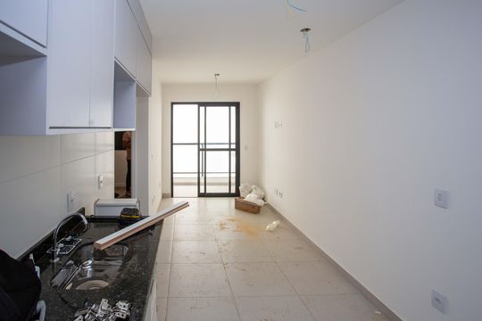 Cozinha de apartamento à venda com 2 quartos, 42m² em Centro, Diadema