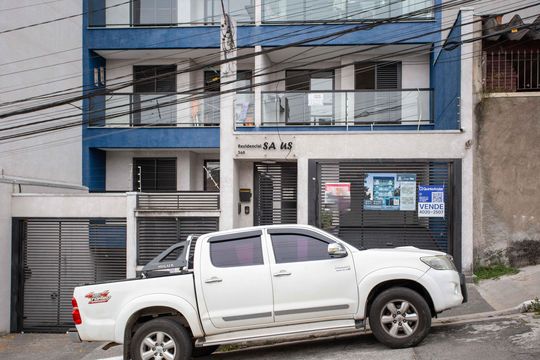 Fachada de apartamento à venda com 2 quartos, 42m² em Centro, Diadema