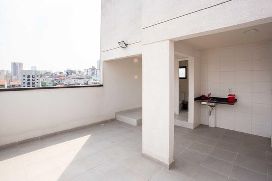 Área comum - Churrasqueira de apartamento à venda com 2 quartos, 40m² em Centro, Diadema