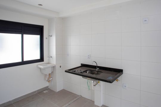 Cozinha de apartamento à venda com 2 quartos, 40m² em Centro, Diadema