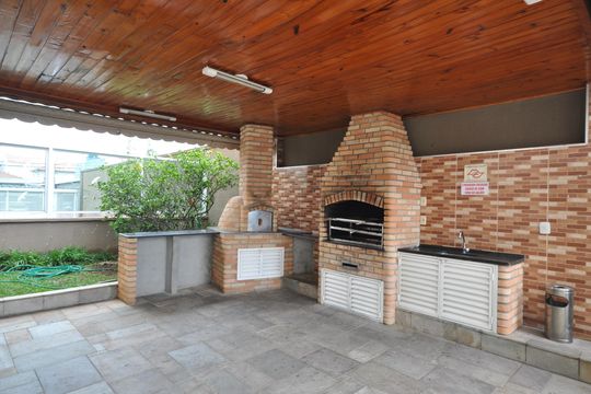 Área comum - Churrasqueira de apartamento para alugar com 2 quartos, 67m² em Vila Constança, São Paulo