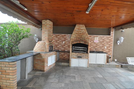 Área comum - Churrasqueira de apartamento para alugar com 2 quartos, 67m² em Vila Constança, São Paulo