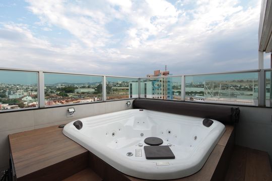 Área comum de apartamento à venda com 3 quartos, 180m² em Dona Clara, Belo Horizonte