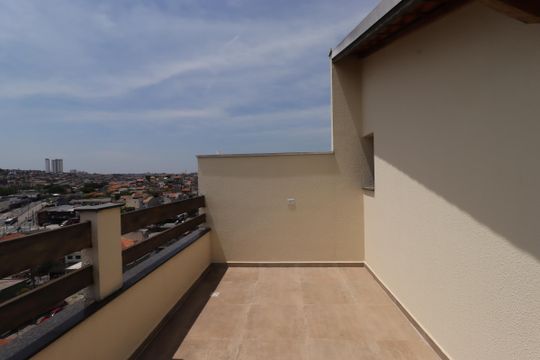Quintal da Cobertura de apartamento à venda com 2 quartos, 42m² em Parque Oratório, Santo André