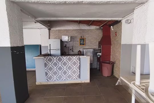 Área comum - Churrasqueira de apartamento à venda com 1 quarto, 51m² em Freguesia (jacarepaguá), Rio de Janeiro