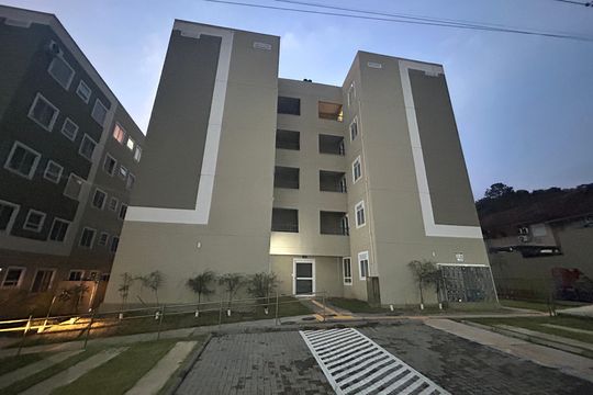 Fachada de apartamento para alugar com 2 quartos, 42m² em Rondônia, Novo Hamburgo