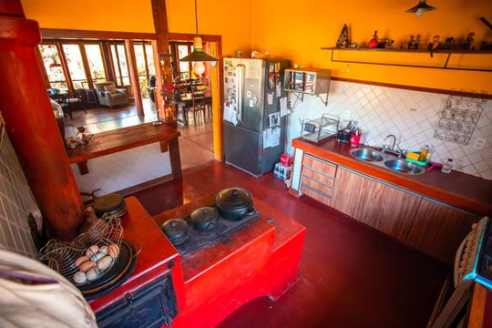 Cozinha de casa à venda com 5 quartos, 500m² em Parque do Engenho, Nova Lima