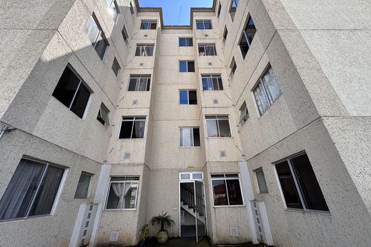 Fachada do bloco de apartamento para alugar com 2 quartos, 48m² em Santos Dumont, São Leopoldo