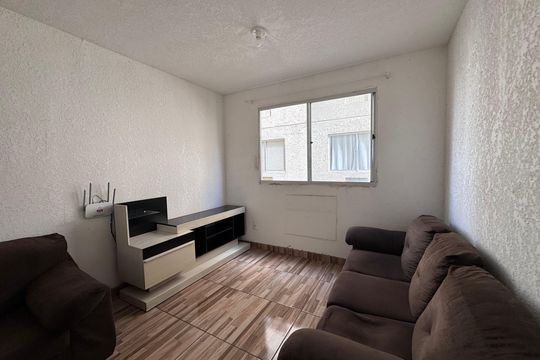 Sala de apartamento para alugar com 2 quartos, 48m² em Santos Dumont, São Leopoldo