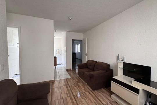 Sala de apartamento para alugar com 2 quartos, 48m² em Santos Dumont, São Leopoldo