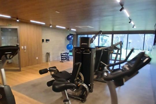 Área comum de kitnet/studio à venda com 1 quarto, 25m² em Brooklin, São Paulo