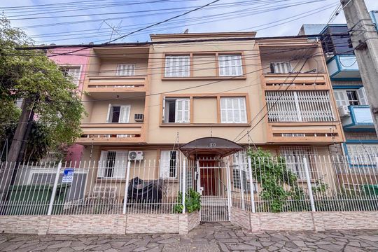 Fachada de apartamento à venda com 2 quartos, 51m² em Santo Antônio, Porto Alegre