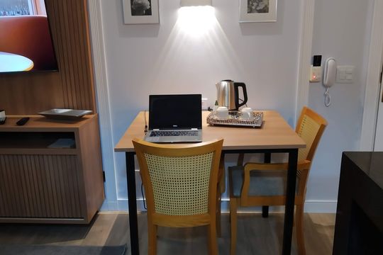 Sala de apartamento à venda com 1 quarto, 31m² em Bela Vista, São Paulo