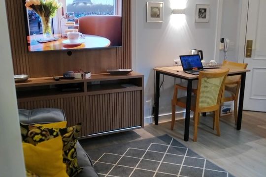 Sala de apartamento à venda com 1 quarto, 31m² em Bela Vista, São Paulo