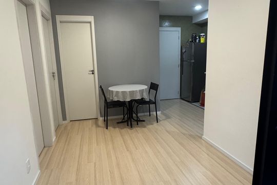 Sala de apartamento para alugar com 2 quartos, 42m² em Vila Marina, São Paulo