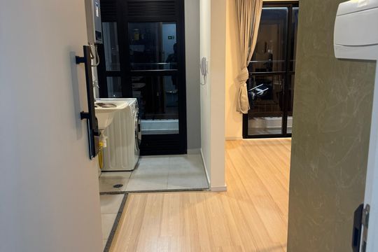 Sala de apartamento para alugar com 2 quartos, 42m² em Vila Marina, São Paulo