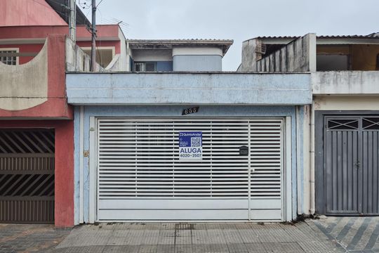 Fachada de casa para alugar com 3 quartos, 126m² em Paulicéia, São Bernardo do Campo
