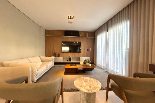 Área comum - Salão de festas de apartamento para alugar com 1 quarto, 63m² em Centro, Florianópolis