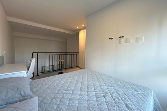 Suíte  de apartamento para alugar com 1 quarto, 63m² em Centro, Florianópolis