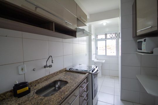 Área de Serviço de apartamento para alugar com 2 quartos, 50m² em Vila Odin, Sorocaba