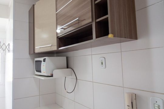 Cozinha de apartamento para alugar com 2 quartos, 50m² em Vila Odin, Sorocaba