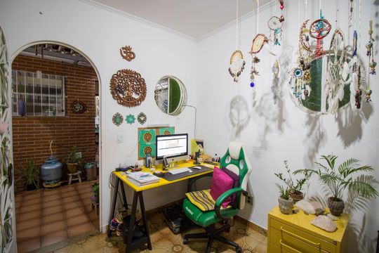 Suíte de casa para alugar com 2 quartos, 110m² em Cidade Monções, São Paulo