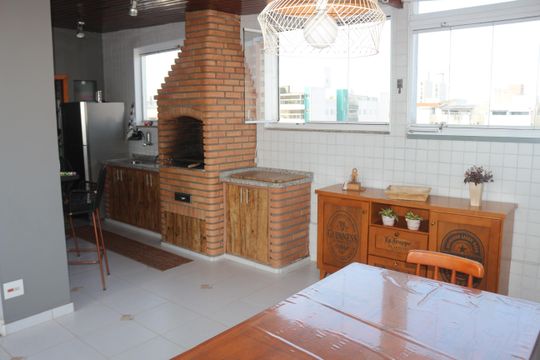 Espaço Gourmet de apartamento à venda com 2 quartos, 192m² em Santa Maria, São Caetano do Sul