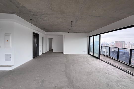 Sala de apartamento à venda com 2 quartos, 154m² em Vila Olímpia, São Paulo