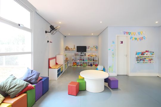 Área comum de apartamento à venda com 3 quartos, 90m² em Vila Andrade, São Paulo