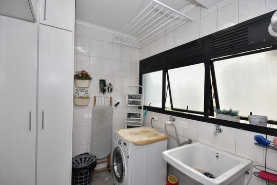 Área de Serviço de apartamento à venda com 3 quartos, 167m² em Vila Andrade, São Paulo