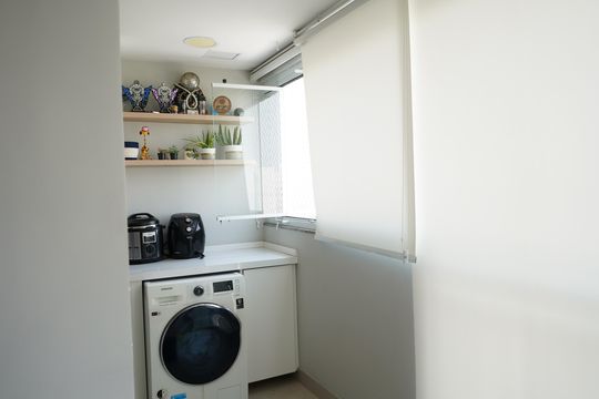 Área de Serviço de apartamento para alugar com 2 quartos, 55m² em Brás, São Paulo