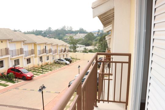 Varanda do Quarto 1 de casa de condomínio para alugar com 2 quartos, 80m² em Chácara Ondas Verdes, Cotia
