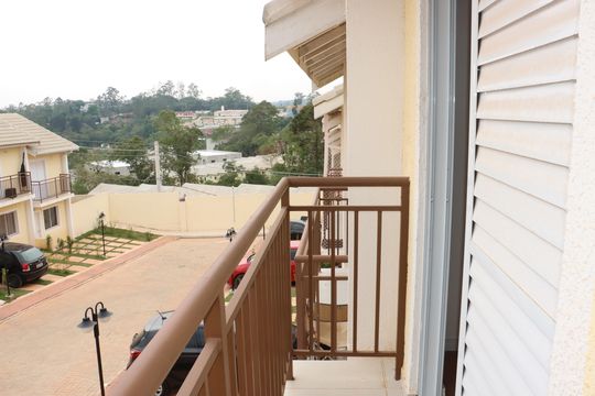 Varanda do Quarto de casa de condomínio para alugar com 2 quartos, 80m² em Chácara Ondas Verdes, Cotia
