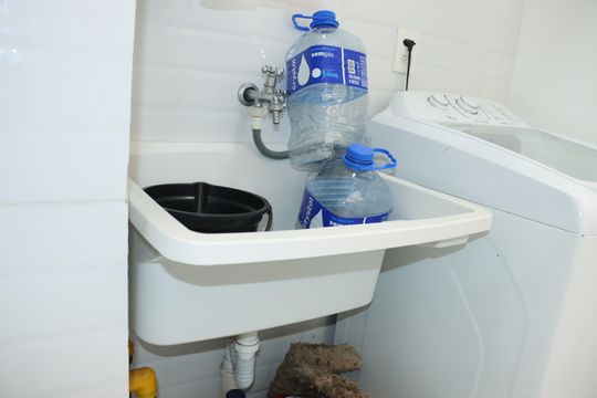 Área de Serviço de apartamento para alugar com 2 quartos, 45m² em Petrópolis, Cotia