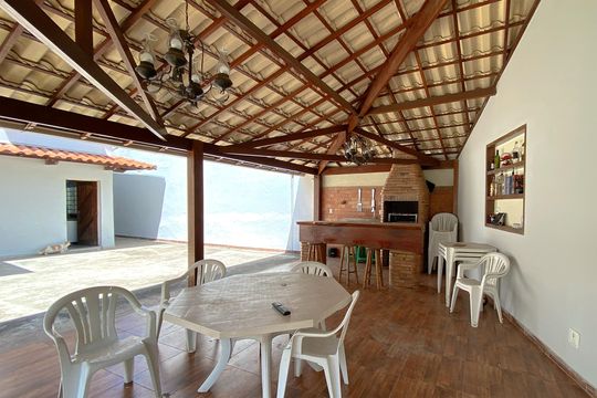 Área comum - Churrasqueira de casa à venda com 6 quartos, 500m² em Palmares, Belo Horizonte