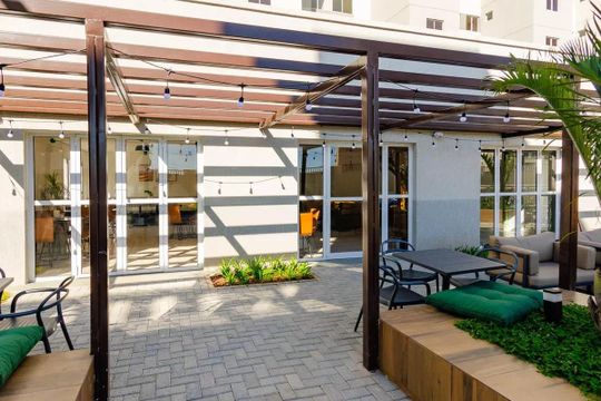 Área comum de apartamento à venda com 2 quartos, 48m² em Palmeiras, Belo Horizonte