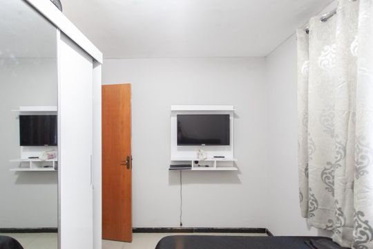 Quarto 2 de apartamento à venda com 2 quartos, 55m² em Frei Leopoldo, Belo Horizonte