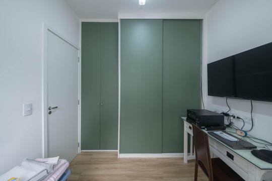 Quarto 2 de apartamento à venda com 3 quartos, 75m² em Campo Belo, São Paulo