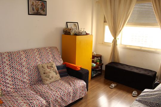 Sala de apartamento à venda com 1 quarto, 44m² em República, São Paulo
