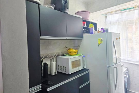 Cozinha e Área de Serviço de apartamento para alugar com 2 quartos, 55m² em Vila Rio de Janeiro, Guarulhos
