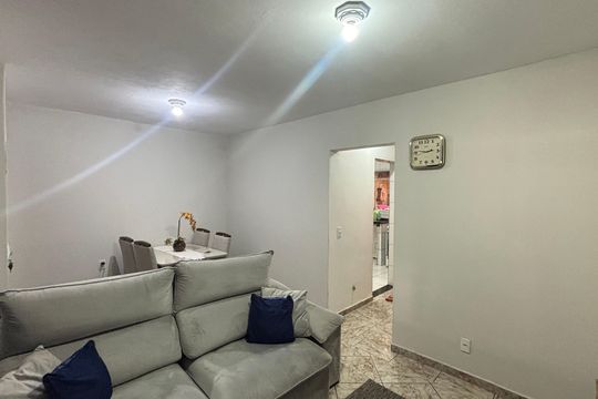 Sala de casa à venda com 3 quartos, 100m² em Parque Erasmo Assunção, Santo André