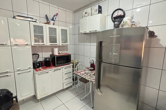 Cozinha de casa à venda com 3 quartos, 100m² em Parque Erasmo Assunção, Santo André