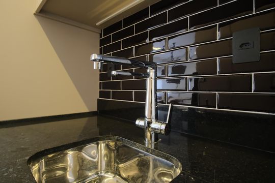 Cozinha de kitnet/studio para alugar com 1 quarto, 38m² em Vila Gomes Cardim, São Paulo