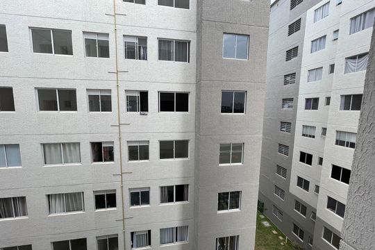 Vista da Sala de apartamento para alugar com 2 quartos, 40m² em Jardim Gilda Maria, São Paulo