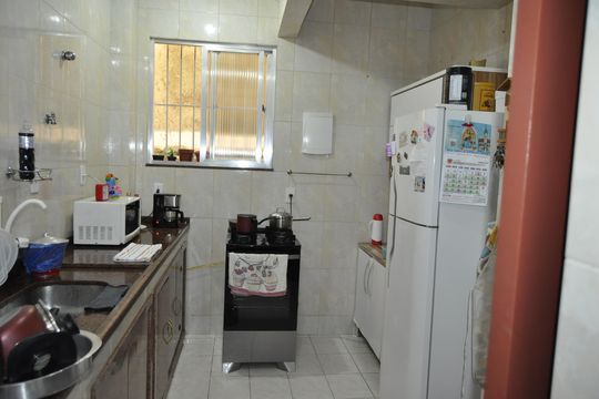 Cozinha de apartamento à venda com 3 quartos, 80m² em Engenho Novo, Rio de Janeiro