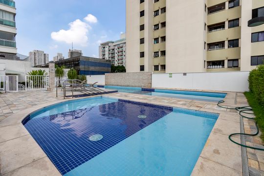 Piscina de apartamento para alugar com 2 quartos, 80m² em Jardim Santo Amaro, São Paulo