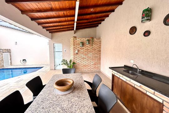 Área comum - Churrasqueira de casa à venda com 4 quartos, 427m² em Vila Galvão, Guarulhos