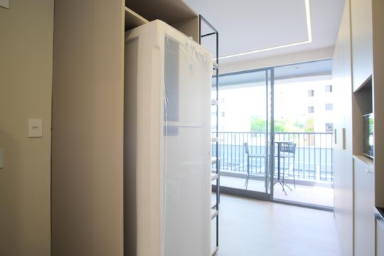 Cozinha de kitnet/studio para alugar com 1 quarto, 38m² em Vila Gomes Cardim, São Paulo
